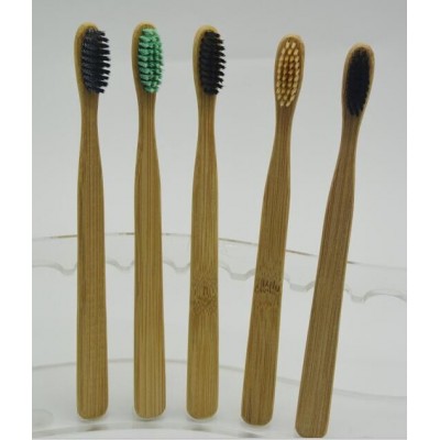 Oral Care Bamboo products Soft Biodegradable Bamboo Fibre Wooden toothbrush