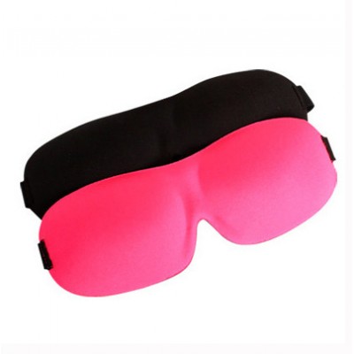 Wholesale High Quality 3D Sponge Eyeshade Sleeping Eye Mask Without Nose Pad