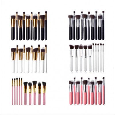 Professional Cosmetics Makeup Tools 10 pieces Makeup Brush Kit