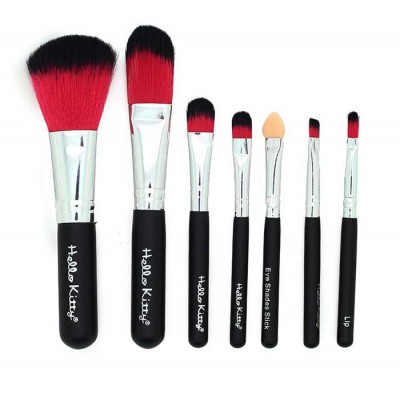 7PCS Set Kit Mini Professional Facial Brushes Makeup Brush Set