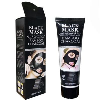 Bamboo Charcoal Black Face Peel off Mask Deep Cleansing Blackhead Remove